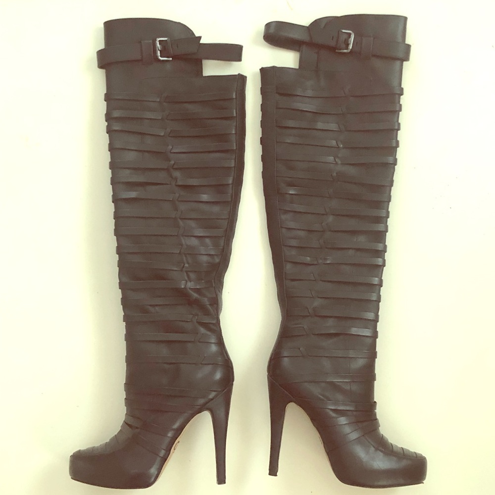 Sam Edelman Black Knee High Boots